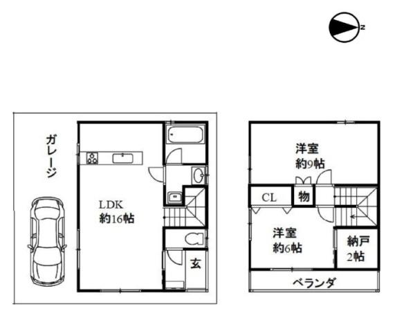 茨木市新和町の中古一戸建て