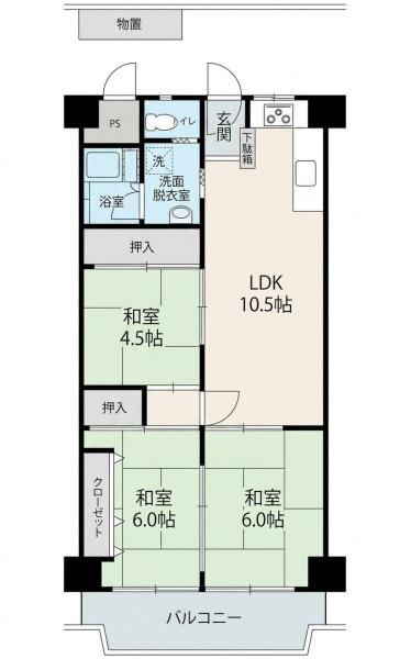 ローレルハイツ茨木総持寺第２号棟