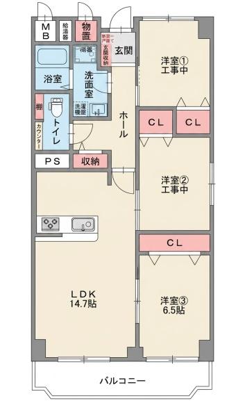 ローレルハイツ茨木１号棟