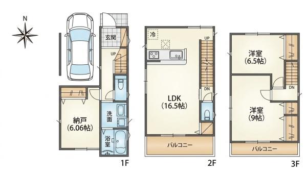高槻市芝生町1丁目 新築戸建