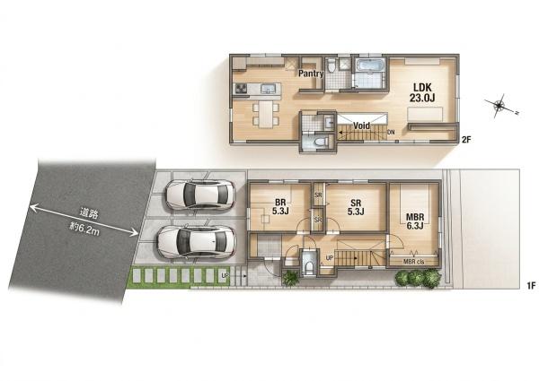 高槻市南平台3丁目　新築戸建　3号地