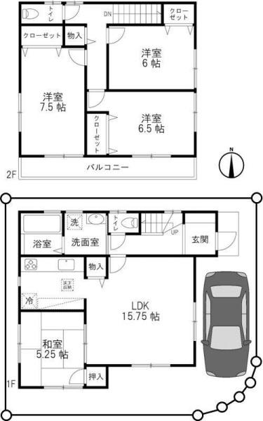 茨木市西福井２丁目の中古一戸建て