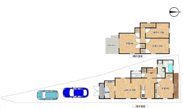 茨木市郡3丁目　中古戸建