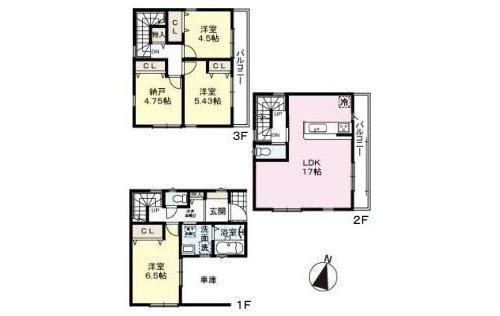 高槻市辻子2丁目　新築戸建　1号地