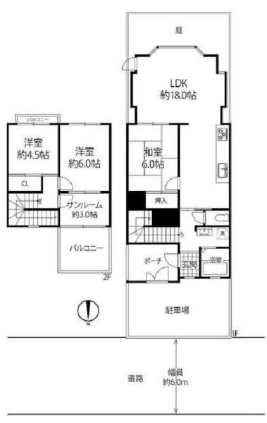 茨木市山手台4丁目　中古テラスハウス