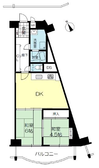 さんくれーる茨木Ｃ棟