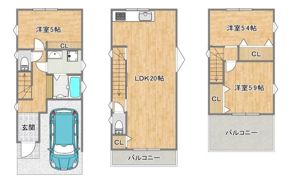 茨木市大池２丁目の土地