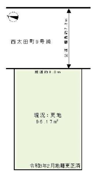 茨木市西太田町 売り土地