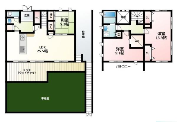 茨木市彩都あさぎ３丁目の中古一戸建て