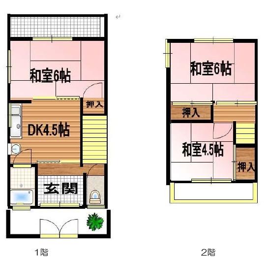 茨木市西田中町　中古テラス