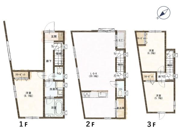 杉並区和泉４丁目の新築一戸建