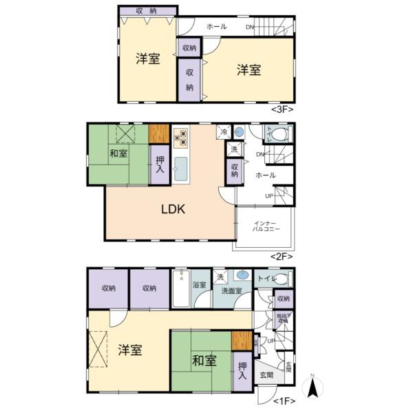 板橋区常盤台１丁目の中古一戸建