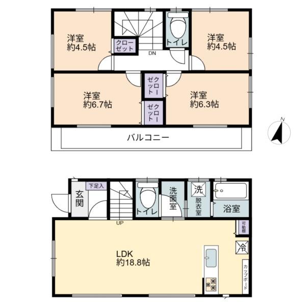 練馬区田柄２丁目の新築一戸建