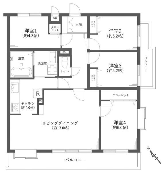 ライオンズマンション越谷大沢