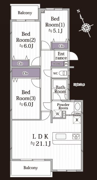 勝田台パークホームズ弐番館