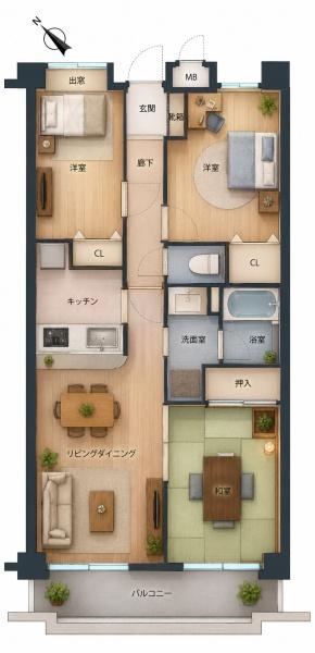 ◆フルリノベーション◆　ダイアパレス勝田台南