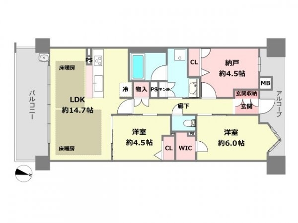 プレサンスロジェ西宮北口門前町テラス