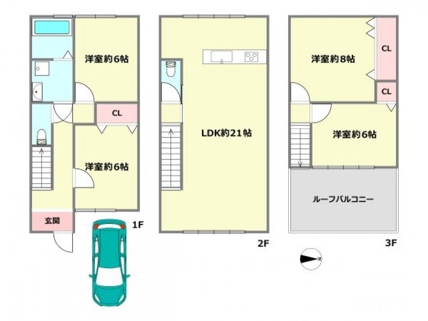 神戸市東灘区魚崎南町3丁目中古戸建
