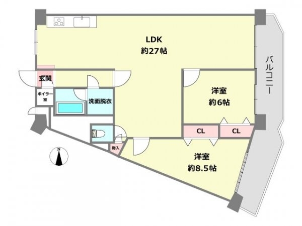 マンション住吉川