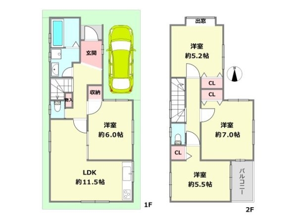 西宮市青木町の中古一戸建て