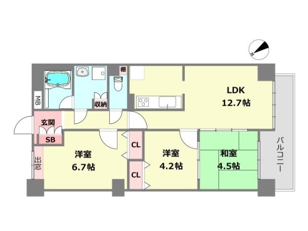 ジャルダン上ヶ原壱番館