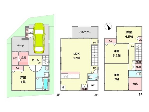 西宮市甲子園町戸建　全１区画