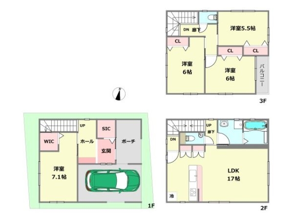 神戸市灘区岩屋中町3丁目戸建　全1区画