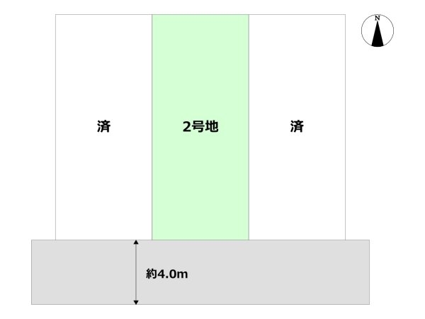 西宮市櫨塚町新築一戸建て2号地