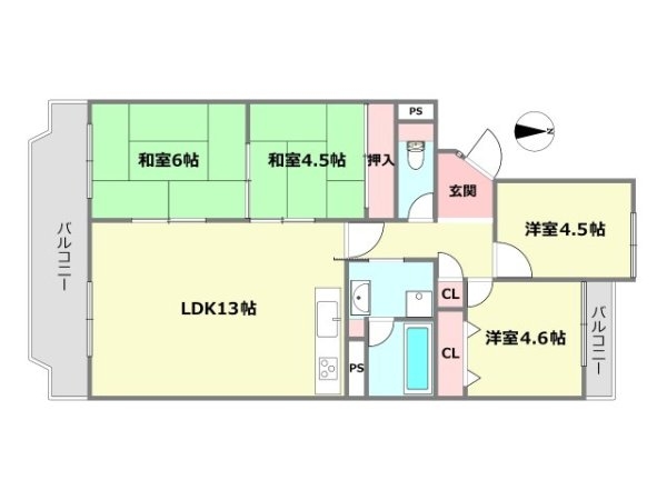 ローズハイツ西宮宮前町１号棟