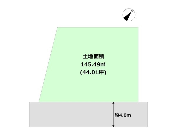 西宮市仁川百合野町の土地