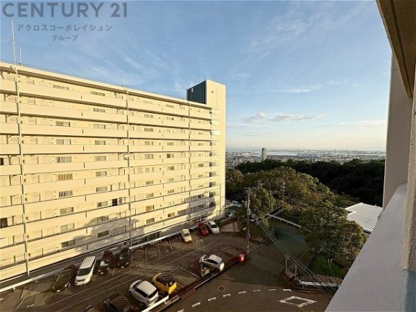 住吉台住宅弐号棟(現地からの眺望)