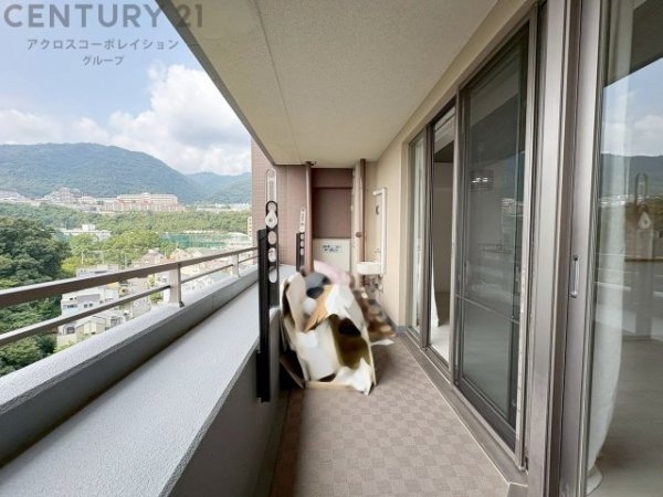 リビオ六甲高羽ガーデンスクエア(バルコニー)