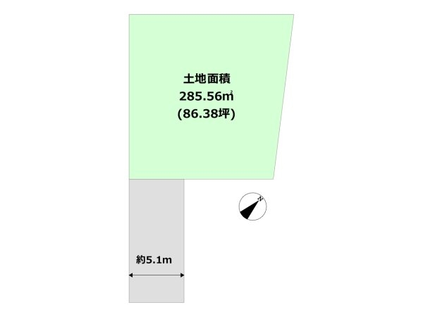 神戸市東灘区西岡本４丁目の土地