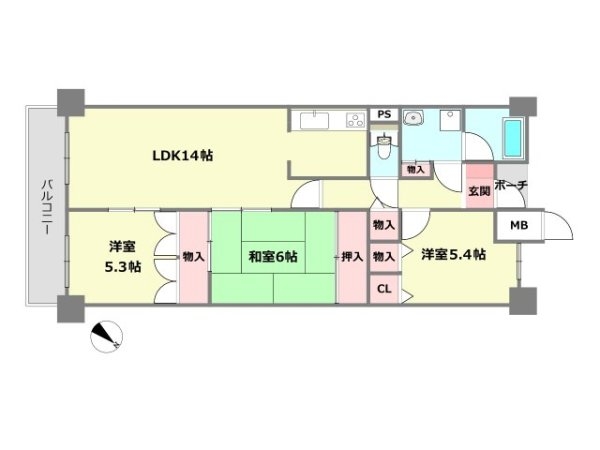 ベル・アーバニティ西宮名塩