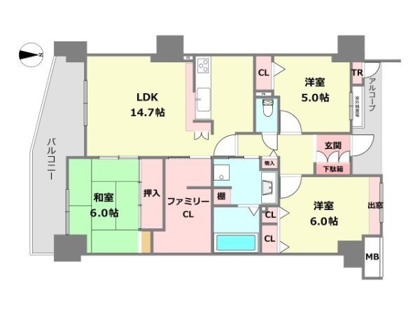 モンセーヌ住吉川公園1番館