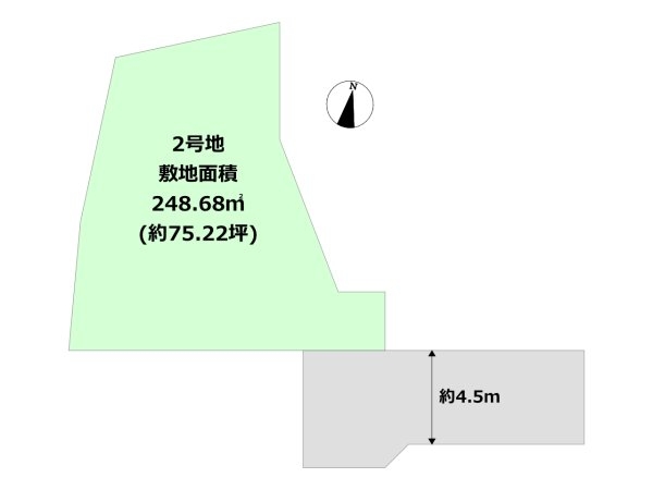 神戸市東灘区御影2丁目売り土地2号地
