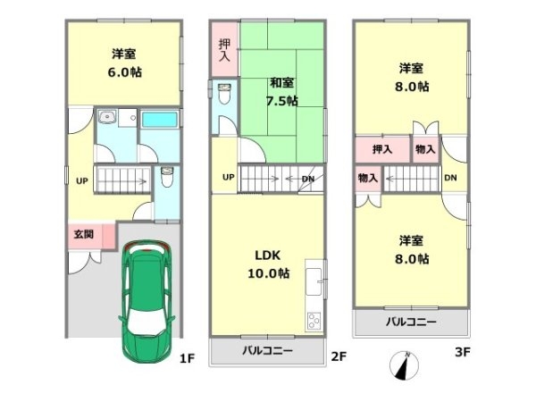 神戸市東灘区深江本町４丁目の中古一戸建て