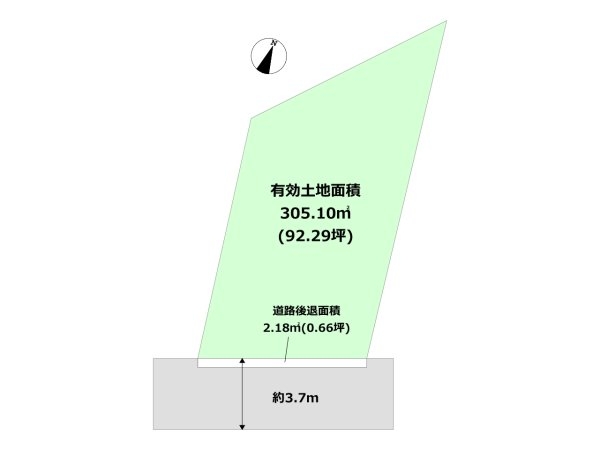 芦屋市平田北町売り土地
