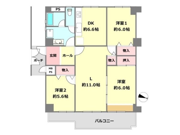 日商岩井芦屋ガーデンヒルズB棟