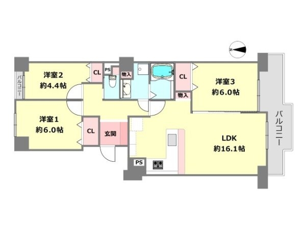 パーク・ハイム芦屋翠ケ丘弐〇番地B棟