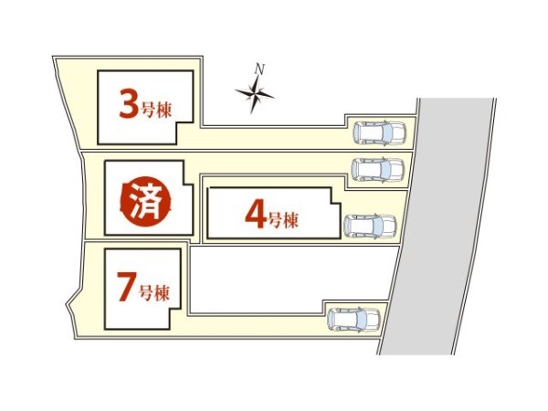 西宮市生瀬東町1期　全4区画