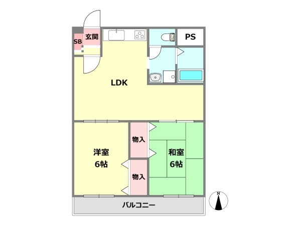 鳴尾小松住宅B棟