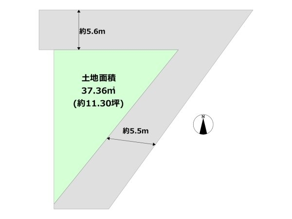 神戸市灘区篠原中町５丁目の土地
