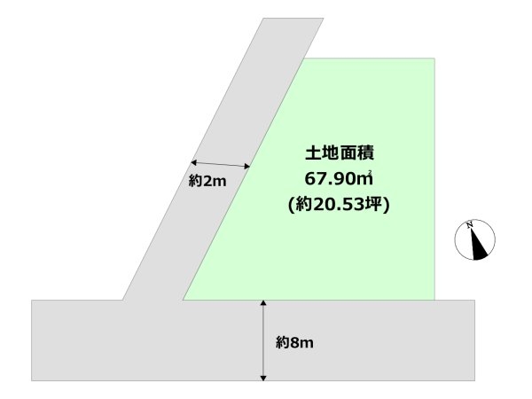 西宮市今津曙町の土地