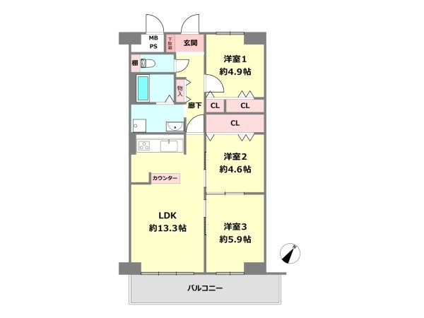 ユニハイム千船1号棟