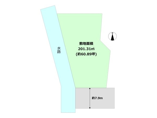 西宮市中島町の土地