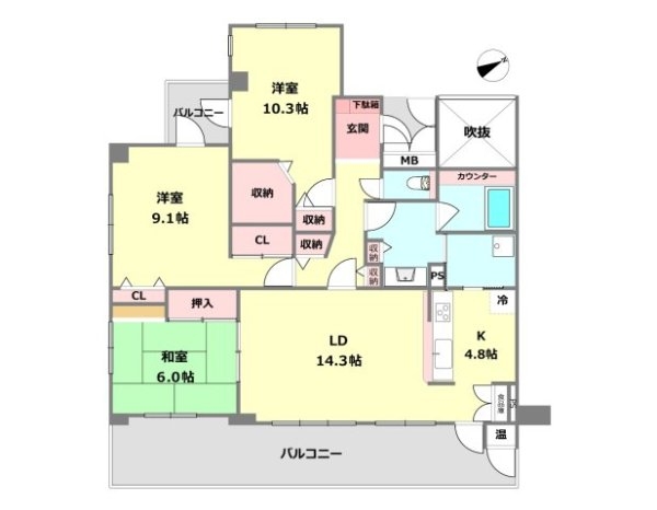 東急ドエル・アルス御影・鴨子ヶ原北棟