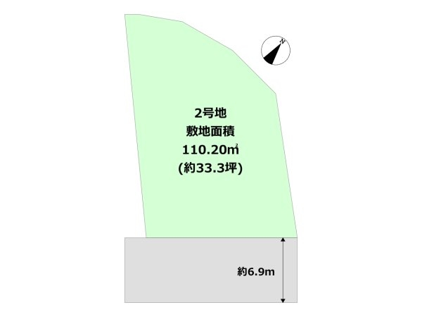 西宮市上ケ原六番町売り土地2号地