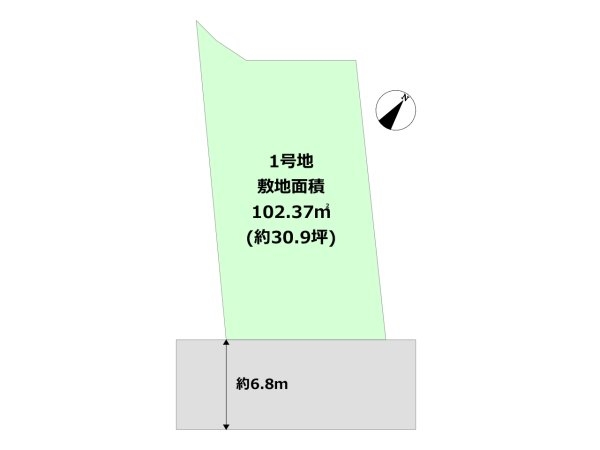 西宮市上ケ原六番町売り土地1号地