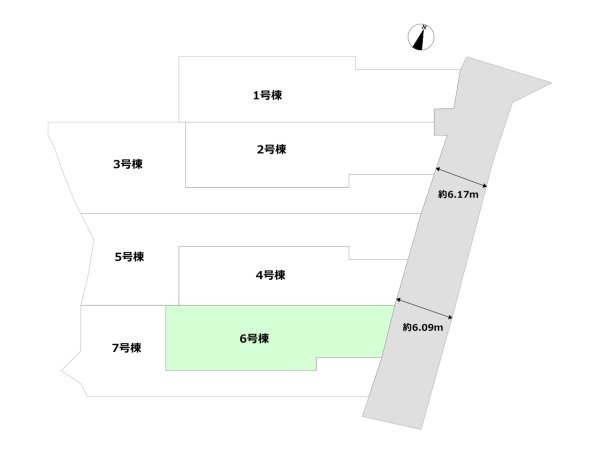 西宮市生瀬東町1期　全7区画